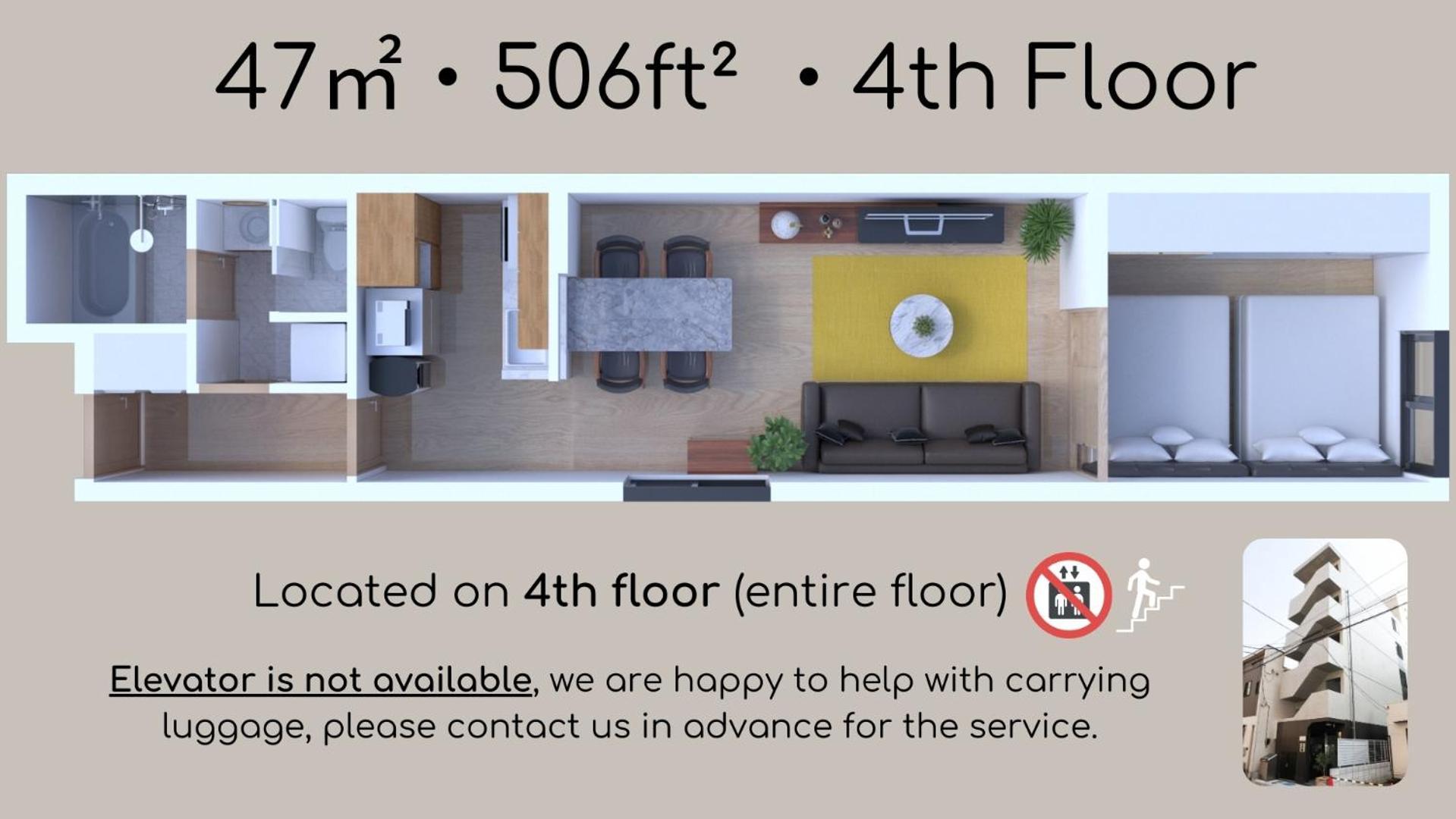 טוקיו Seirai Asakusa Vacation Rental - 3 Minutes From Station חדר תמונה