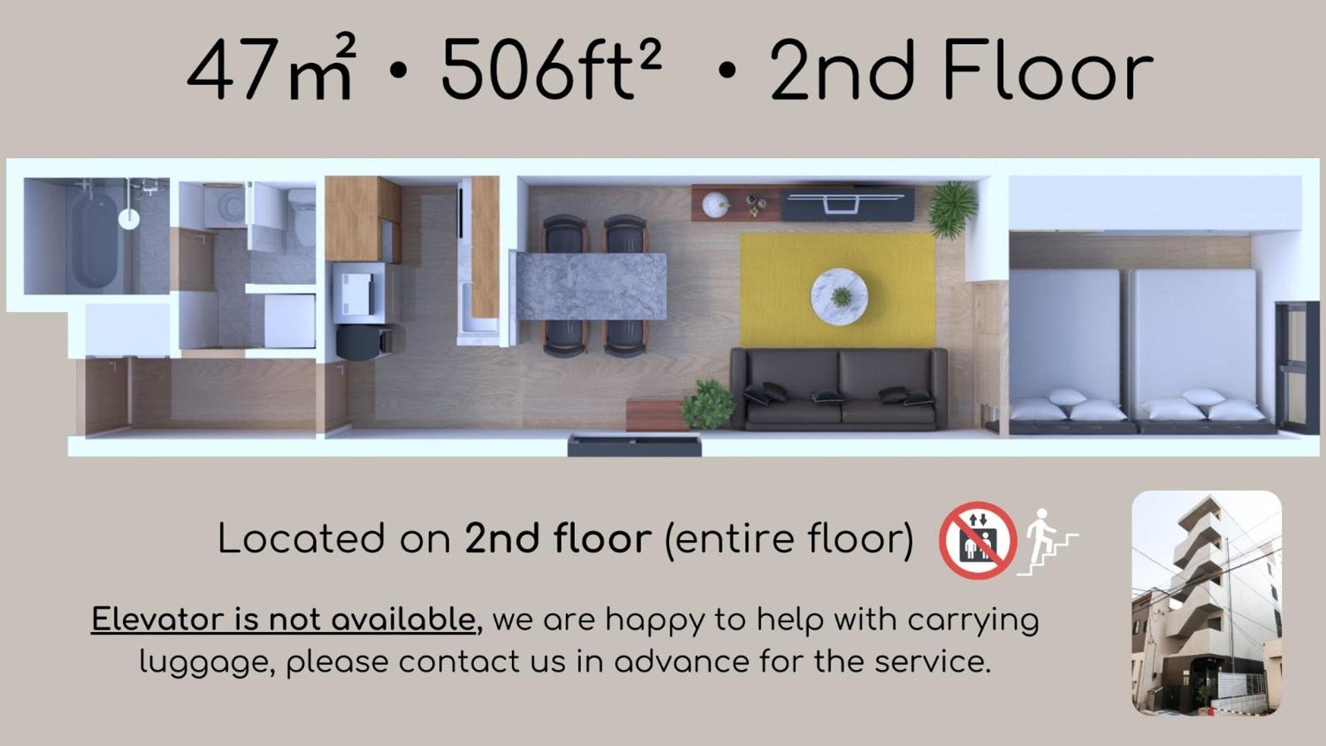טוקיו Seirai Asakusa Vacation Rental - 3 Minutes From Station חדר תמונה